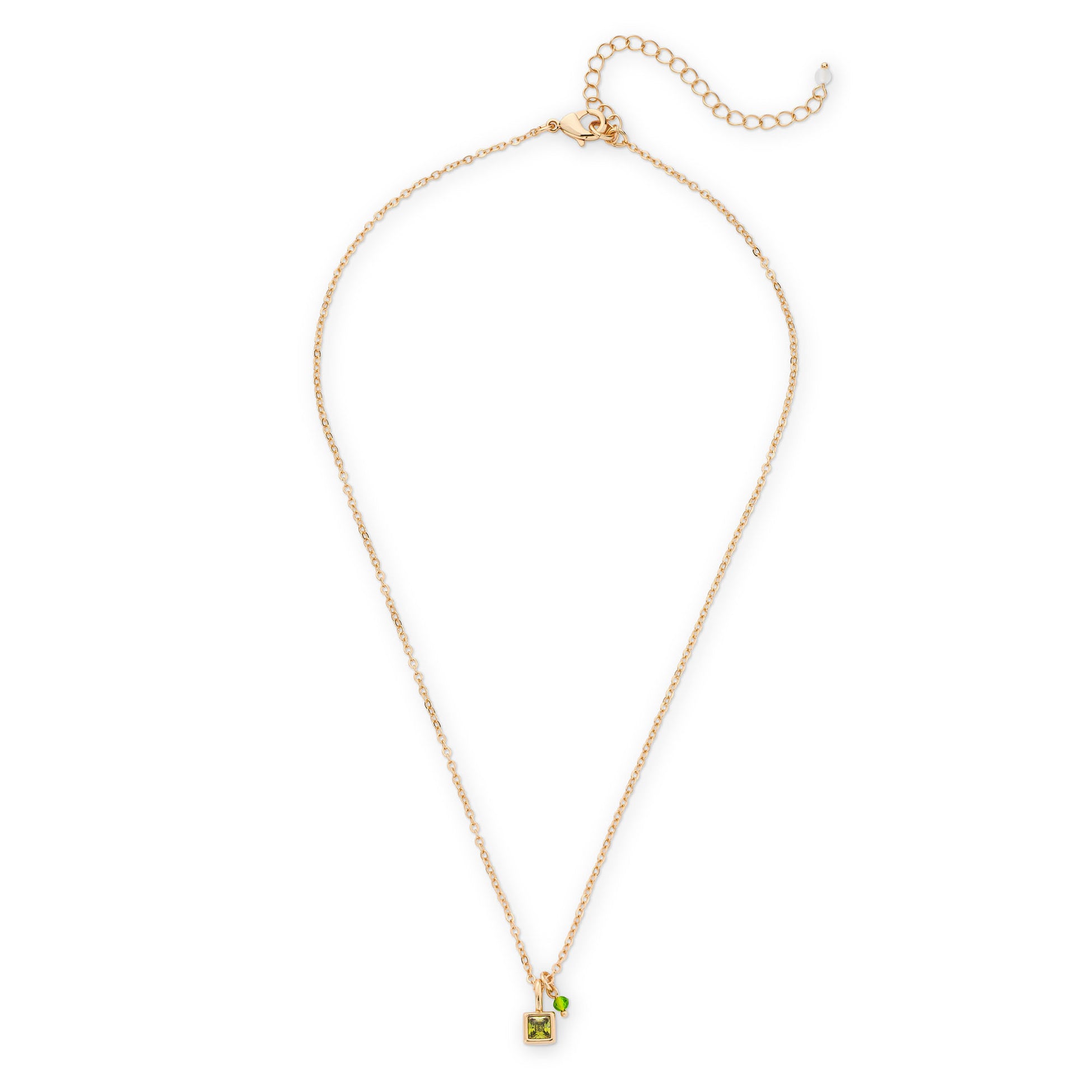 Everyday Birthstone Pendant Necklace