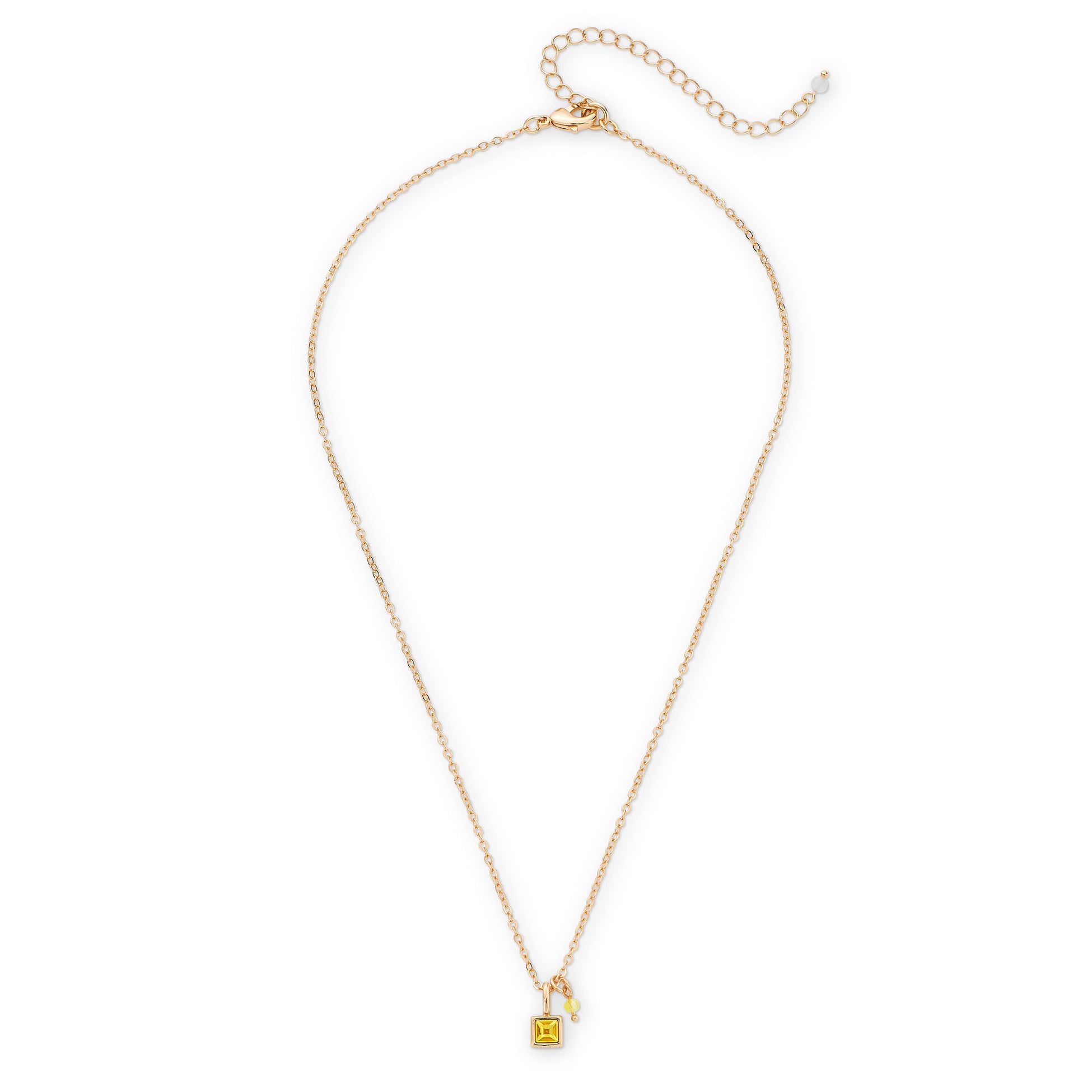 Everyday Birthstone Pendant Necklace