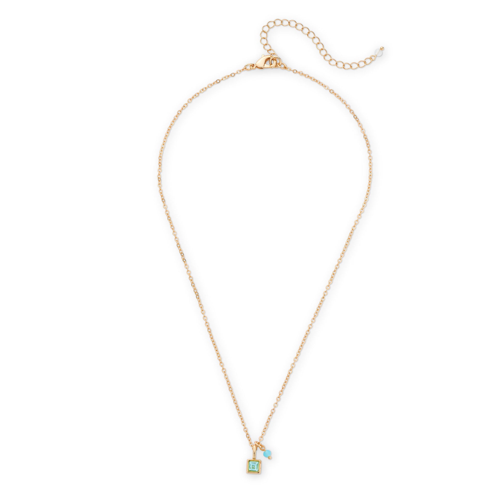 Everyday Birthstone Pendant Necklace