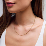 Water Resistant Figaro Chain Necklace