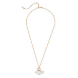 Annika Pendant with Cultured Pearl & Green Amethyst