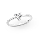 Vanessa 0.1ct tw Lab-Grown Diamond Bezel Ring