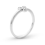 Vanessa 0.1ct tw Lab-Grown Diamond Bezel Ring