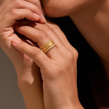 I Am Blessed Spinner Ring