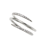 Oren Triple Claw Ring in Silver