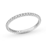 The Everyday 0.375ct tw Lab-Grown Diamond Eternity Ring in Silver