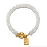 Celestial Toggle Bracelet with Moonstone