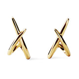 Sloane Stud Earrings in Gold