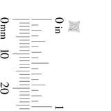 Pre-Owned Zales 1/5ct tw Diamond Stud Earrings in 14k White Gold