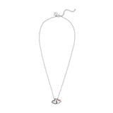 Zales 1/5ct tw  Diamond Mickey Mouse Pendant Necklace in Sterling Silver
