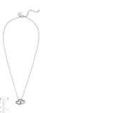 Zales 1/5ct tw  Diamond Mickey Mouse Pendant Necklace in Sterling Silver