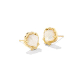 Brynne Shell Stud Earrings in Mother Of Pearl
