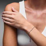 Vanessa 0.1ct tw Lab-Grown Diamond Slider Bracelet