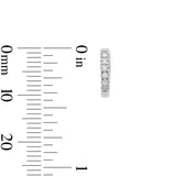 Vanessa 0.125ct tw Lab-Grown Diamond Pave Huggies