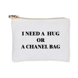 Hug Flat Zip Jewelry Pouch