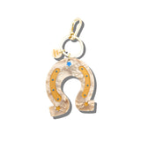 Lucky Horseshoe Bag Charm & Keychain